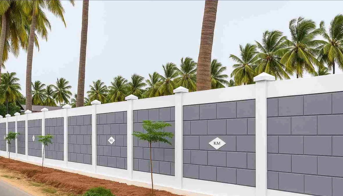 Covered campus perimeter visual
